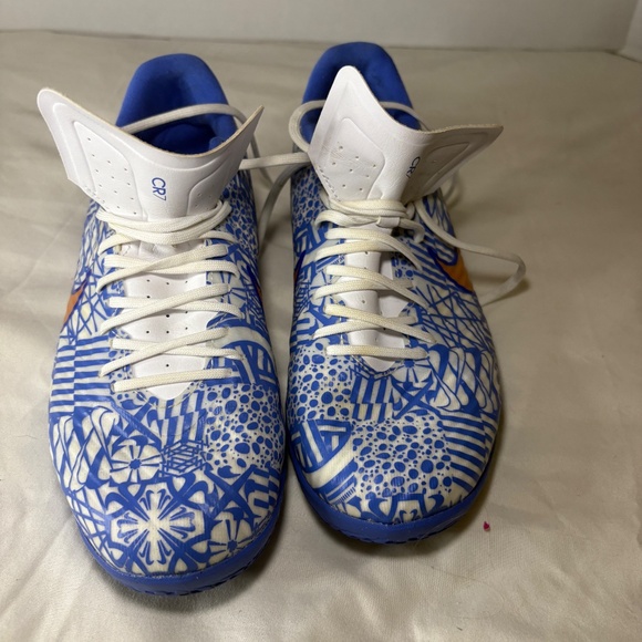 Men's Nike Zoom Mercurial Vapor 15 Academy CR7IC Azulejo Blue SoccerShoes Sz 8.5 - Picture 16 of 16